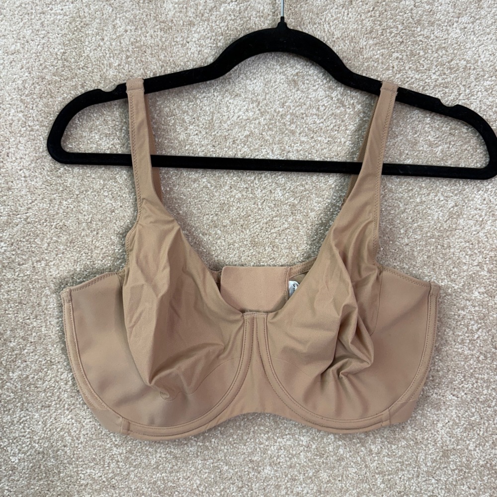 WACOAL Underwire Bra Women's 34DDD 34F Tan Nude Neutral Smoothing Support